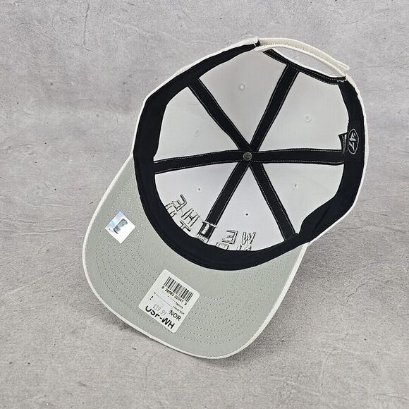 WE THE NORTH 47 Brand Hat Adjustable Strapback White Color One Size Cap - Picture 8 of 14